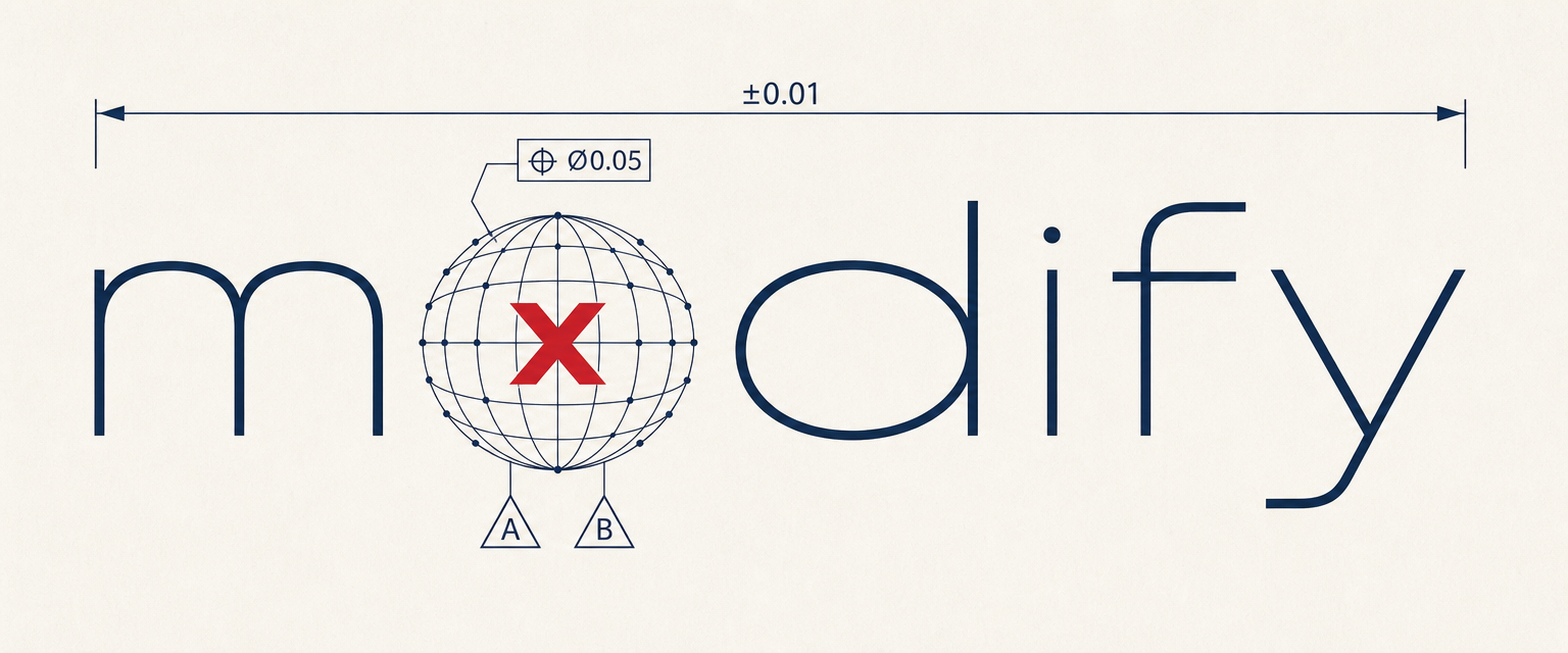 37 — Globe + A/B · Crimson on Paper
